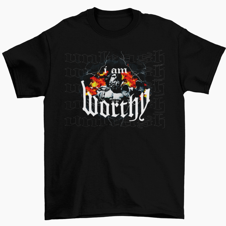 WORTHY - T-SHIRT OVERSIZED